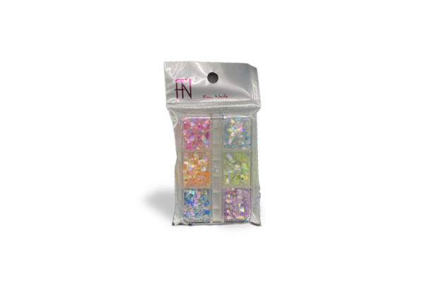 Kit 6 Glitters Flocado